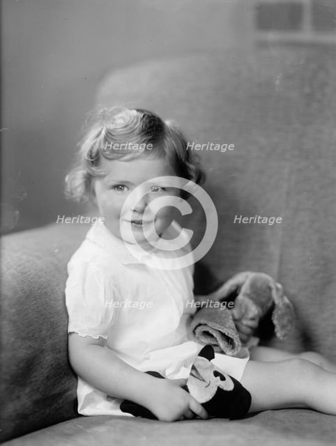 Trager, Mary F. - Portrait, 1935. Creator: Harris & Ewing.