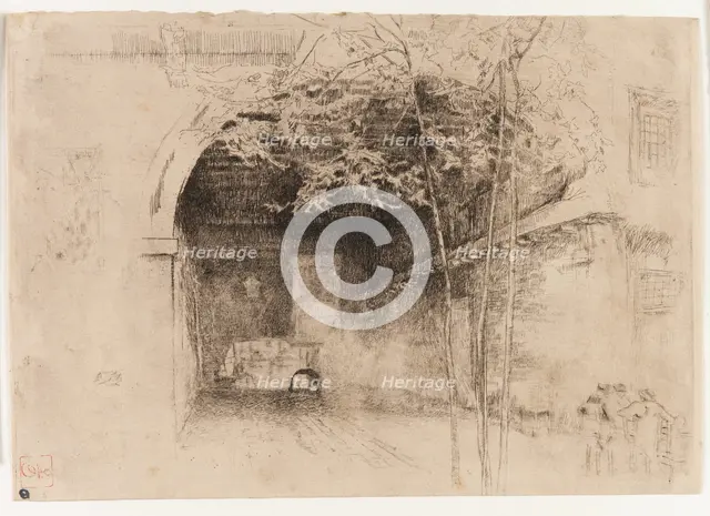 Traghetto, 1879-1880. Creator: James Abbott McNeill Whistler.