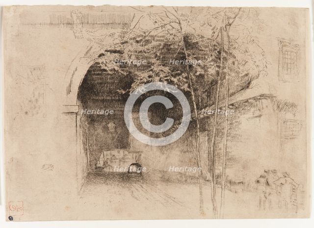 Traghetto, 1879-1880. Creator: James Abbott McNeill Whistler.