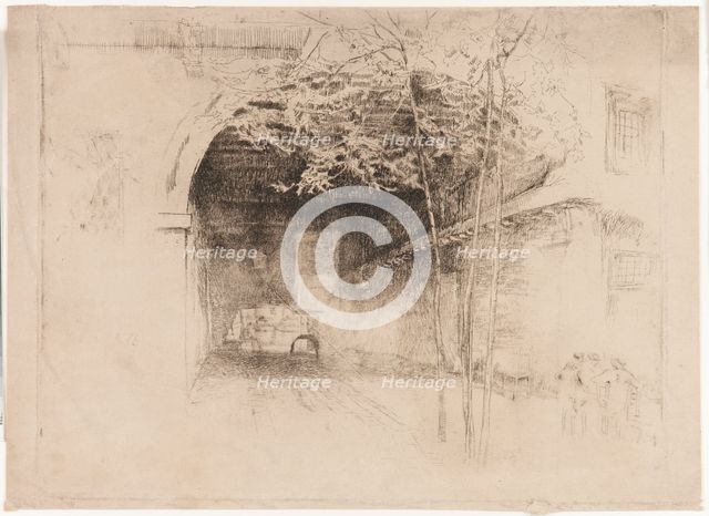 Traghetto, 1879-1880. Creator: James Abbott McNeill Whistler.