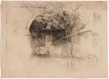 Traghetto, 1879-1880. Creator: James Abbott McNeill Whistler