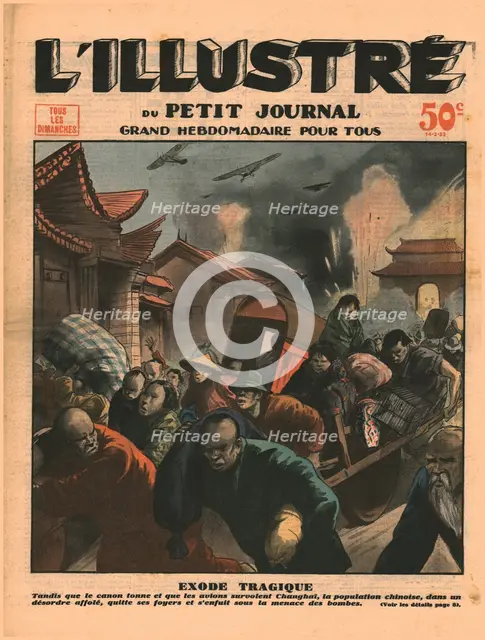 Tragic exodus, 1932. Creator: Unknown.