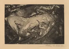 Tragic Figure, 1919-1920. Creator: Arthur Davies