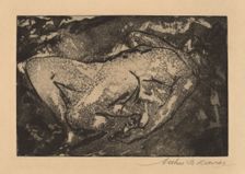 Tragic Figure, 1919-1920. Creator: Arthur Davies