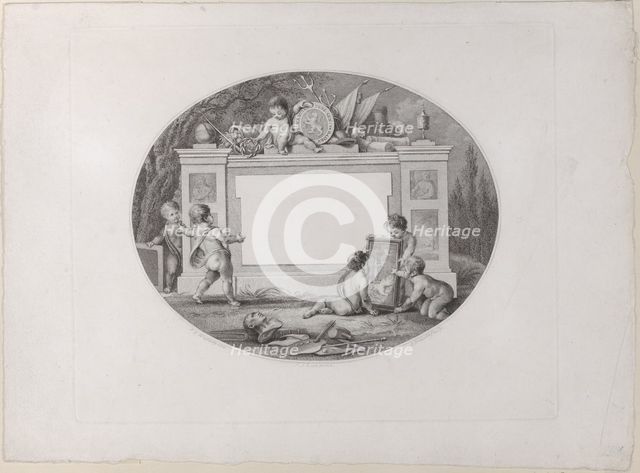 Trade Card, 19th century. Creator: Reinier Vinkeles.