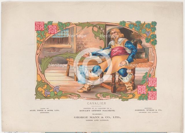 Trade Card for George Mann & Co., Ltd., Offset Printers, 1910., 1910. Creator: Anon.