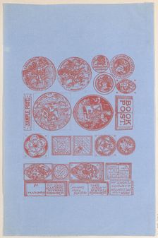 Trade Card for John Leighton, Book Printer, Illustrator, and Engraver, 19th century. Creator: Anon