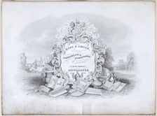 Trade Card for Mark H. Gibson, Engraver and Printer, 19th century. Creator: Anon