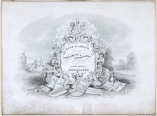 Trade Card for Mark H. Gibson, Engraver and Printer, 19th century. Creator: Anon