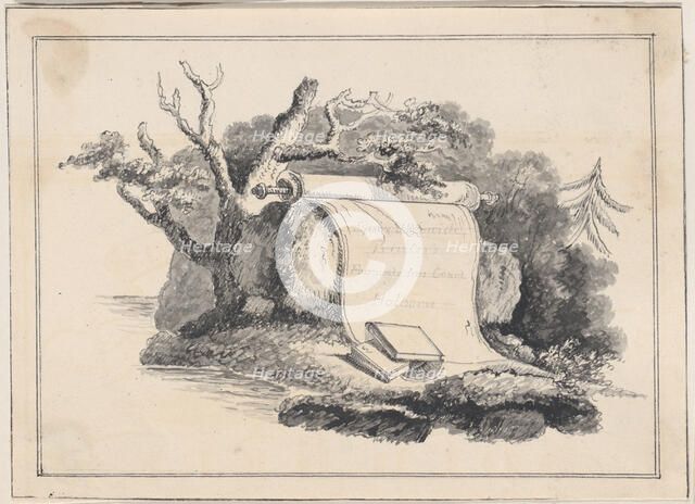 Trade Card for Squire and Warwick, Printers, 18th century. Creator: Anon.