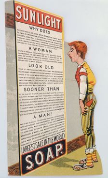 Trade card for Sunlight soap, c1900. Creator: Unknown