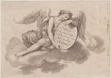 Trade Card for William Sharp, Engraver, 18th century. Creator: William Sharp