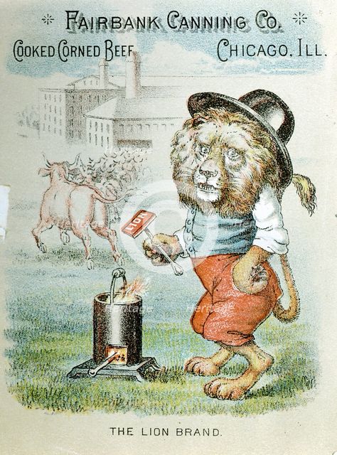 Trade card for the Fairbank Canning Company, Chicago, Illinois, c1890. Artist: Unknown