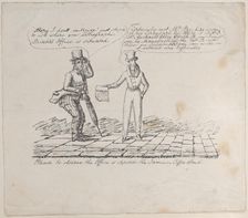 Trade Card for Vowles Lithographic Printer's Office, Printer, 19th century. Creator: Anon