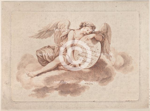 Trade Card for W. Sharp, Engraver, 19th century. Creator: Anon.