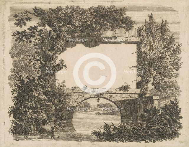 Trade Card of Pierre Mourgeon, 1796. Creator: Charles Balthazar Julien Févret de Saint-Mémin.