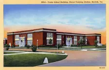 Trade School Building, Naval Training Station, Norfolk, Virginia, USA, 1940