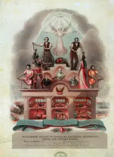 Trade Union Scroll, 1851