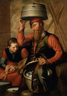Trader in Game, 1561. Creator: Pieter Aertsen