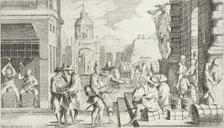 Trades Practiced in Bologna, c1640. Creators: Francesco Curti, Agostino Parisini