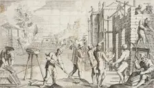 Trades Practiced in Bologna, c1640. Creators: Francesco Curti, Agostino Parisini