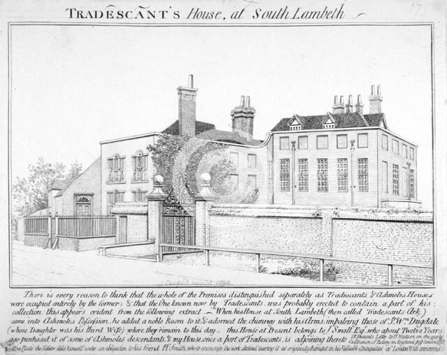Tradescant's House, South Lambeth, London, 1798. Artist: J Caulfield