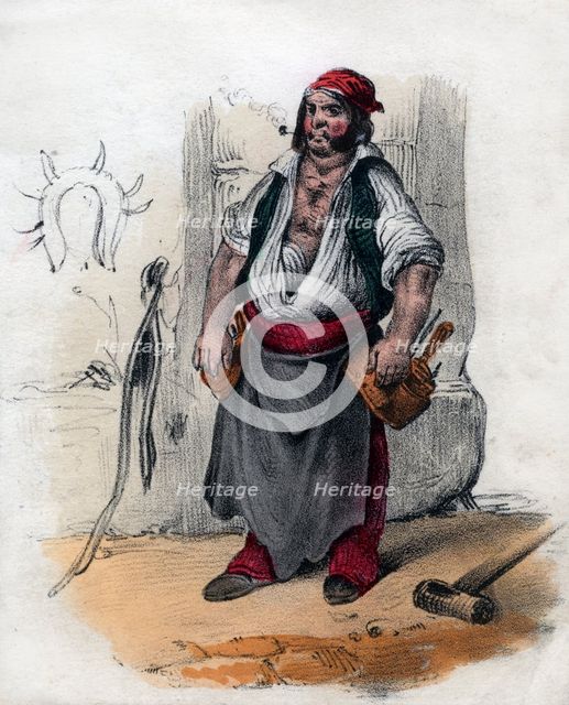 Tradesman, 19th century. Artist: Unknown