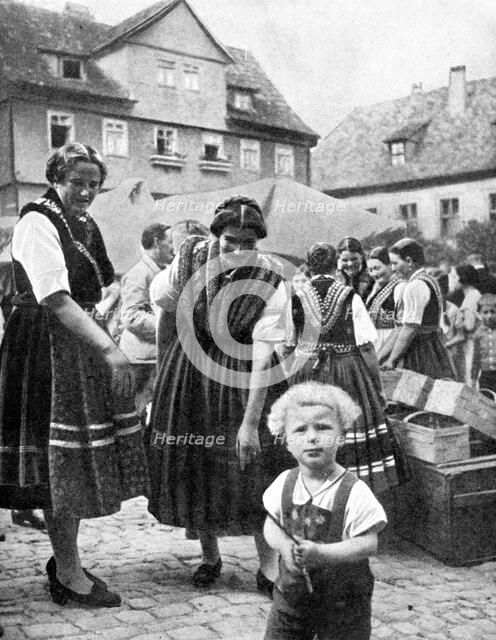Traditional costume, South Germany, 1936. Artist: Unknown