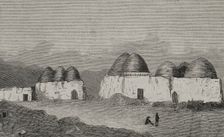 Traditional houses in Gundan, Afghanistan, 1878. Creator: Unknown