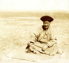 Trading lama Jamse, originally from Khoshun Barin (in southeastern Mongolia)..., 1899. Creator: Unknown
