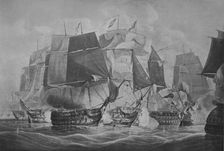 Trafalgar c1806. Artist: William John Huggins