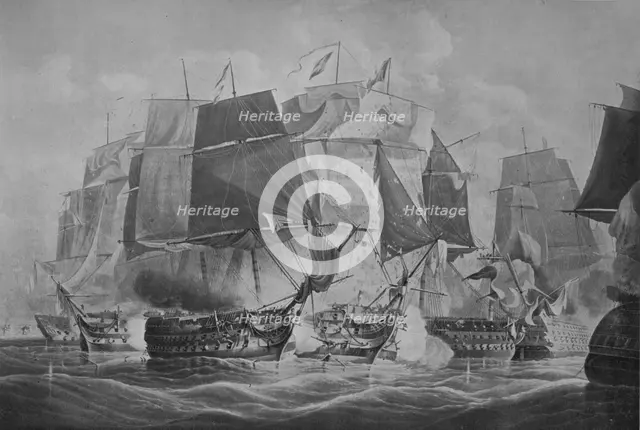 'Trafalgar', c1806. Artist: William John Huggins.
