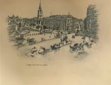 Trafalgar Square 1903. Artist: Mortimer L Menpes