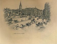 Trafalgar Square 1903. Artist: Mortimer L Menpes