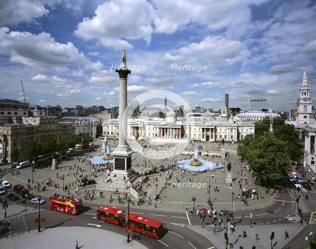 Trafalgar Square, c1990-2010. Artist: Unknown.