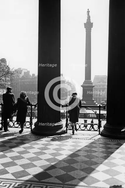Trafalgar Square, London, 1950s. Creator: Arthur Charles Kirby Ware.