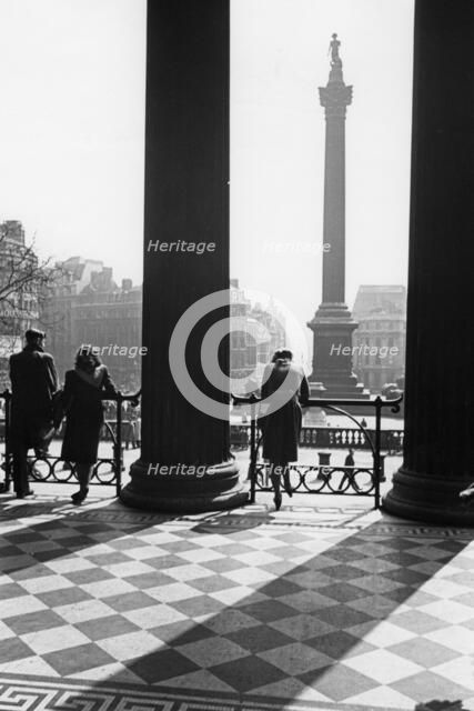Trafalgar Square, London, 1950s. Creator: Arthur Charles Kirby Ware.
