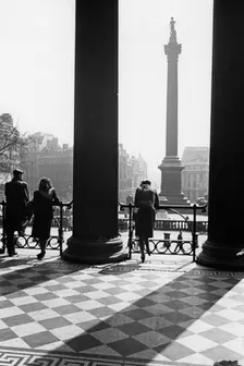 Trafalgar Square, London, 1950s. Creator: Arthur Charles Kirby Ware