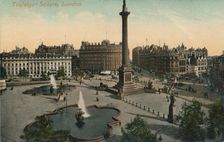 Trafalgar Square, London c1900