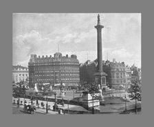 Trafalgar Square, London, c1900. Artist: York & Son