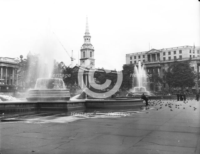 Trafalgar Square, London, c1955. Creator: Arthur Charles Kirby Ware.