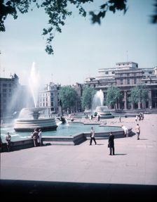 Trafalgar Square, London, c1955. Creator: Arthur Charles Kirby Ware