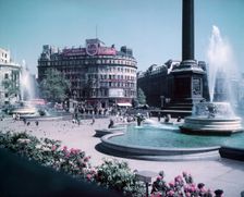 Trafalgar Square, London, c1955. Creator: Arthur Charles Kirby Ware