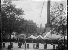 Trafalgar Square, St James, Westminster, City of Westminster, London, 1919. Creator: Katherine Jean Macfee