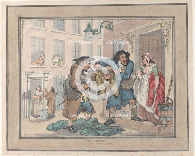 Traffic, 1791., 1791. Creator: Thomas Rowlandson.