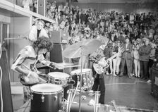 Traffic, British pop group, in concert at Landskrona, Sweden, 1967