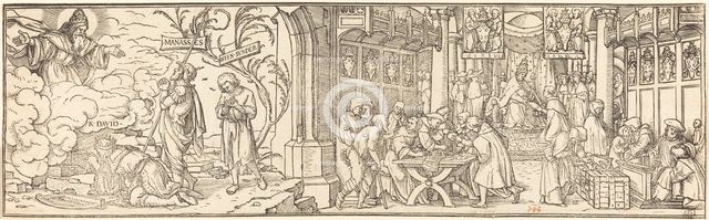Traffic in Indulgences. Creator: Hans Holbein the Younger.
