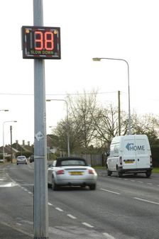 Traffic Speed indicator