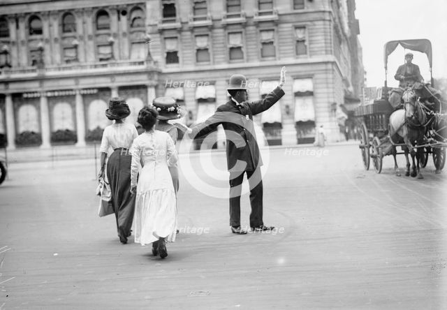 Traffic Squad Police, 1911. Creator: Bain News Service.