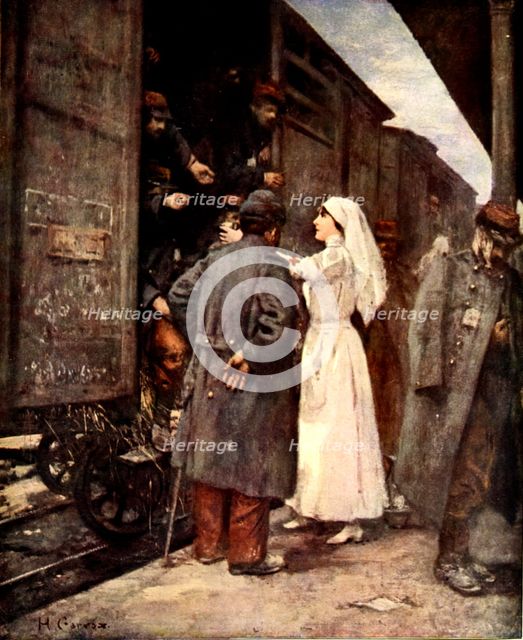 Train of the Wounded, 1915.